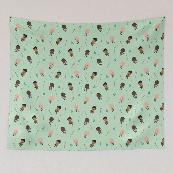 Item preview, Cute Mage Party Pattern  designed and sold by Adriana Cruz Berdecia.