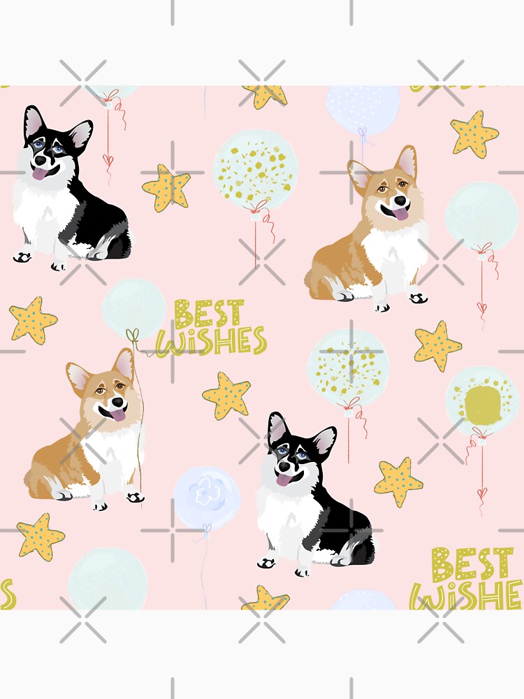 My Corgi World - Majesty Pembroke - Cute welsh cardigan Best Wishes by Corgiworld