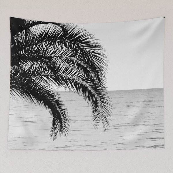 Item preview, Palm & Ocean Dream #4 #tropical #bw #wall #decor #art  designed and sold by Anita's & Bella's Art.