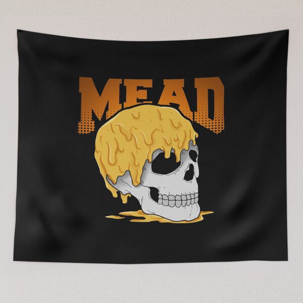 Item preview,  Met lovers skull honey wine designed and sold by CORZ.