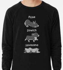 Yoga Corgis Leichter Pullover