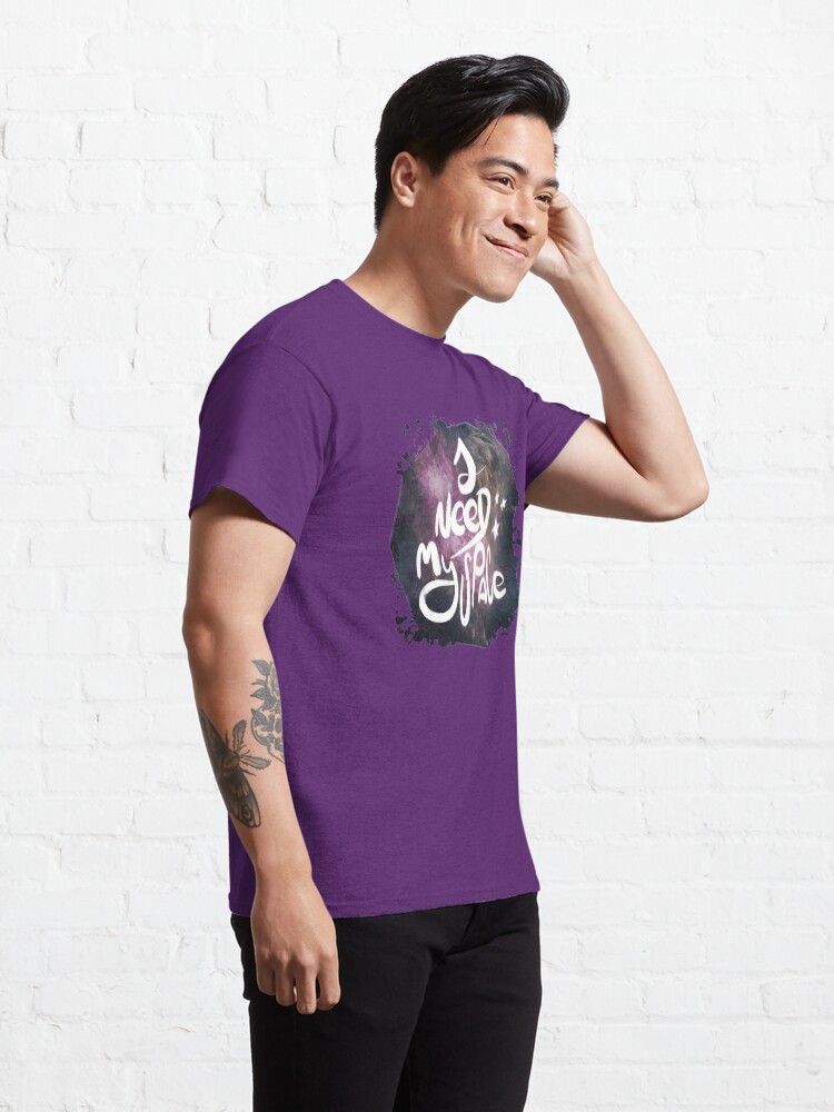 Alternate view of I need my space - introvert 1 Classic T-Shirt