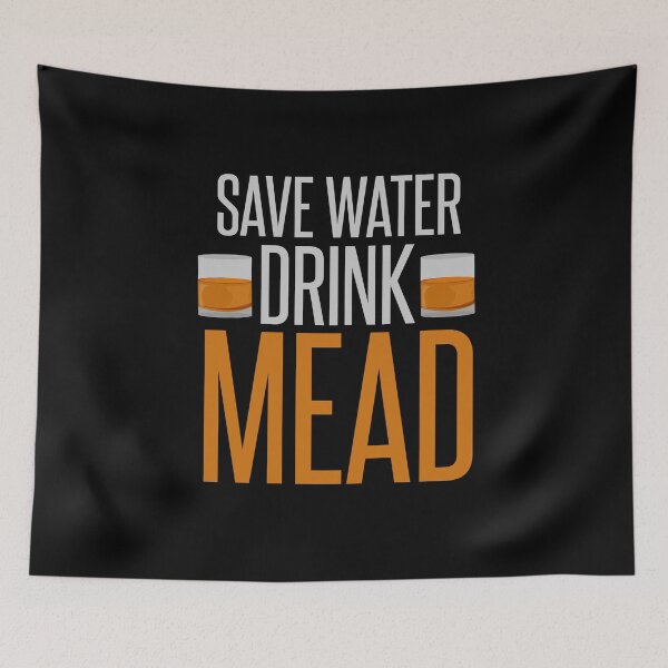 Item preview, Met drinkers of honey wine lovers designed and sold by CORZ.