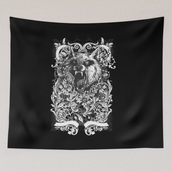 Item preview, Angry Wolf  - Gothic Style  designed and sold by TinoThreads.