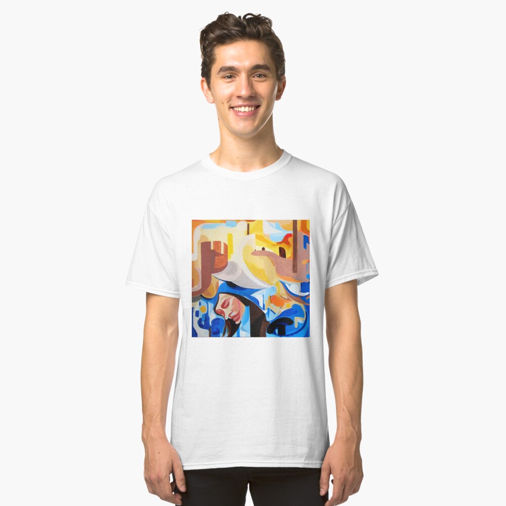 Composition Painting Castle Introspection Classic T-Shirt