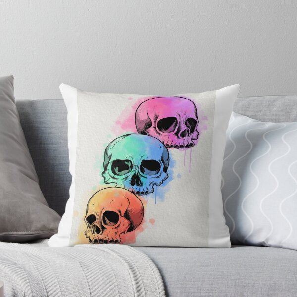 Item preview, Watercolour Skulls designed and sold by PayneDigitalArt.