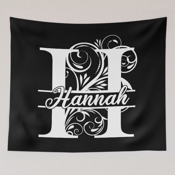 Item preview, Personalized Name Monogram H - Hannah - Letter H - White designed and sold by MysticMagpie.