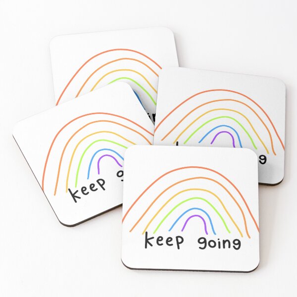Item preview, 'Keep Going' Rainbow designed and sold by tgannon.