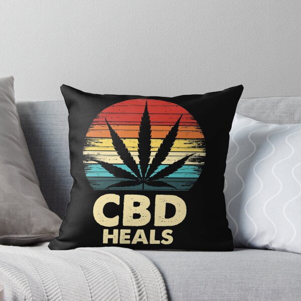 Item preview, Retro Vintage CBD Heals Hemp designed and sold by ReignGFX.