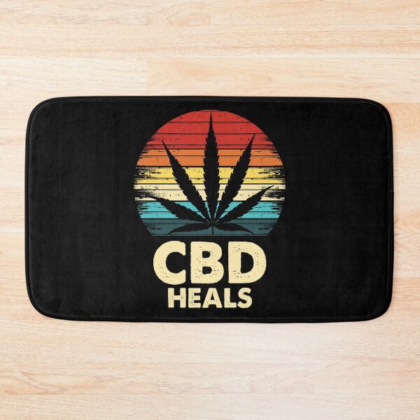 Item preview, Retro Vintage CBD Heals Hemp designed and sold by ReignGFX.