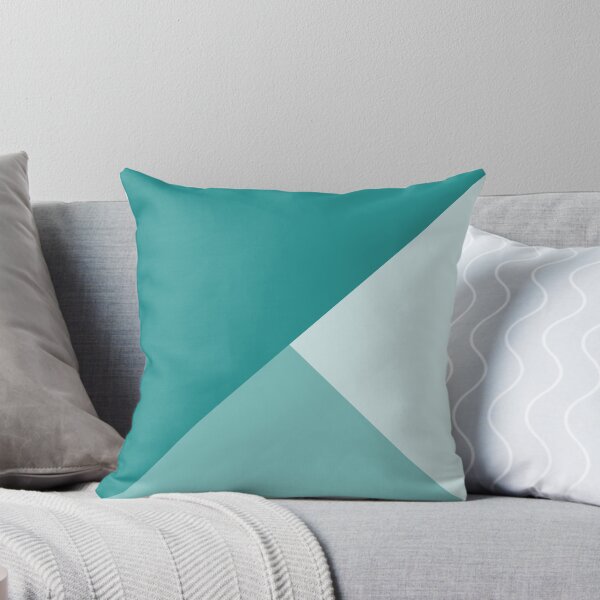 Aperçu de l'œuvre Géométrie dégradée - Turquoise créée et vendue par La Chic.