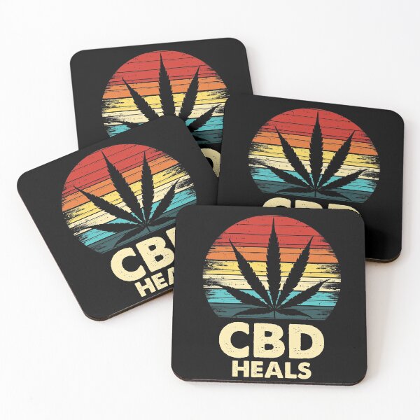 Item preview, Retro Vintage CBD Heals Hemp designed and sold by ReignGFX.
