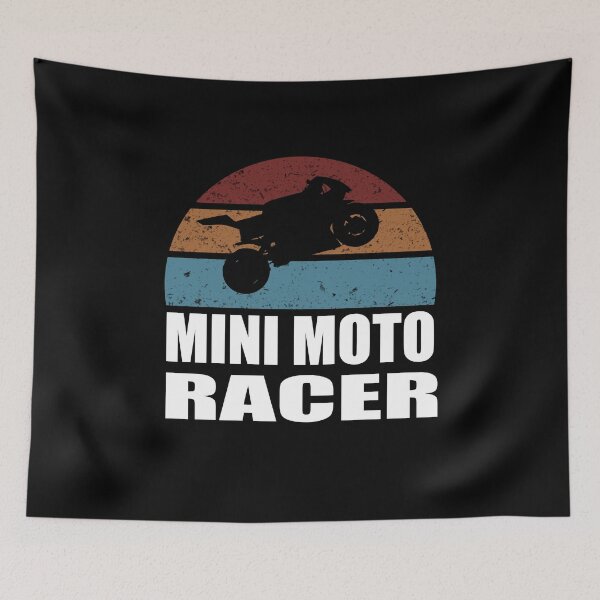 Item preview, Retro Mini Moto Racer Gift designed and sold by rollcanics.