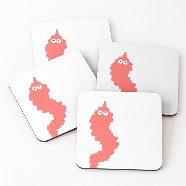 Item preview, Pink Worm on a String designed and sold by freshiconsss.
