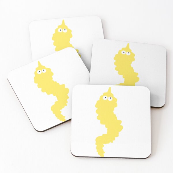 Item preview, Yellow Worm on a String designed and sold by freshiconsss.