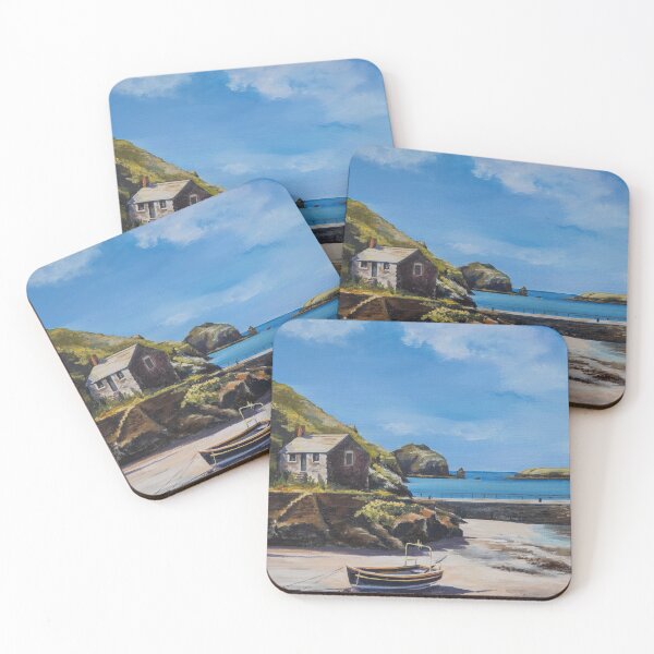 Item preview, Mullion Cove Cornwall designed and sold by lizblackdowding.