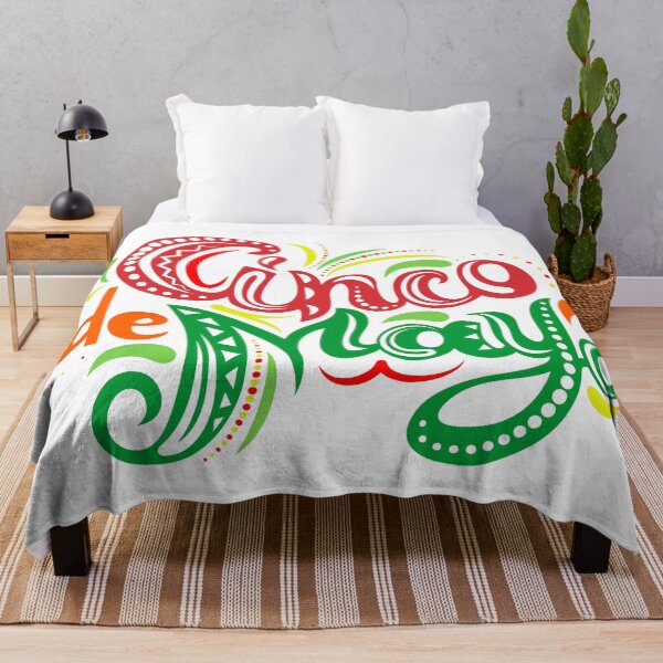 Item preview, Cinco de Mayo bright ornate letters designed and sold by ksanask.