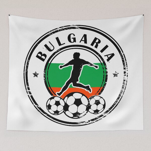 Item preview, Design with football, name and flag of Bulgaria designed and sold by studio838.