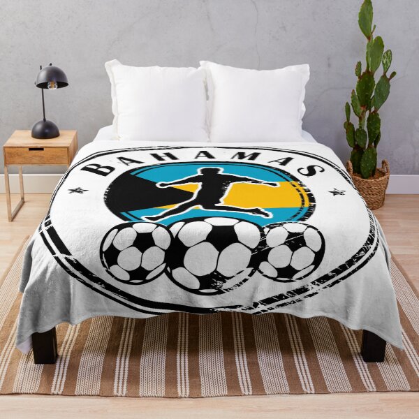 Item preview, Design with football, name and flag of Bahamas designed and sold by studio838.
