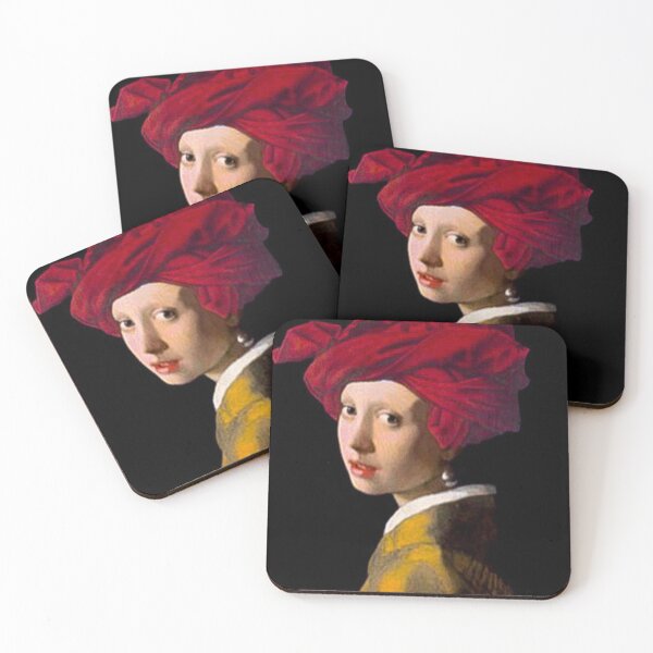 Item preview, Portrait of a Girl in a Red Turban with a Pearl Earring  designed and sold by becidgls.
