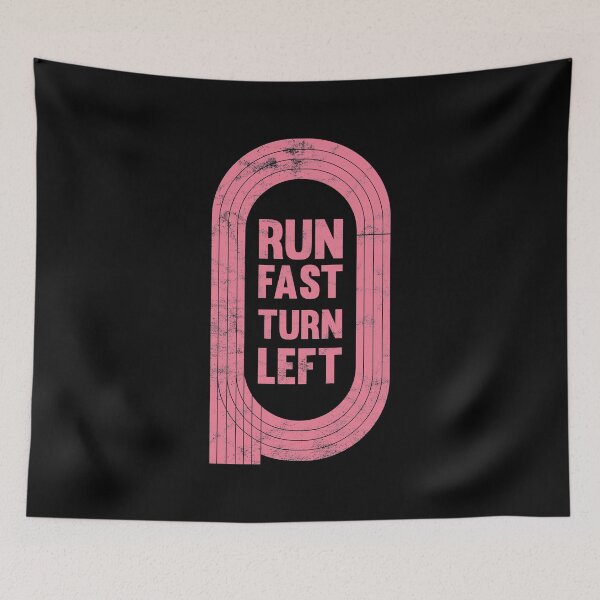 Item preview, Run Fast Turn Left  designed and sold by TheDesignWave.