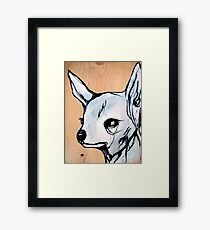 sly fox Framed Print