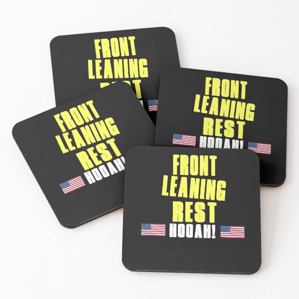 Item preview, Front Leaning Rest Hooah! - US Army designed and sold by DigitalConvoy.