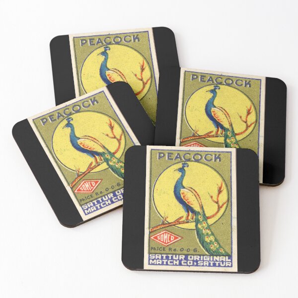 Item preview, Peacock. Vintage Matchbox design designed and sold by Salocin.