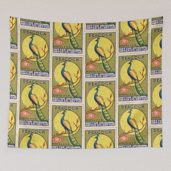 Item preview, Peacock. Vintage Matchbox design designed and sold by Salocin.