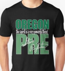 Steve Prefontaine Spirit with signature Unisex T-Shirt
