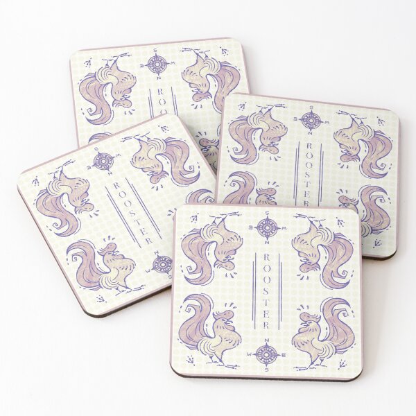 Item preview, Rooster - Chinese Zodiac Pattern designed and sold by HalfGoldTiger.