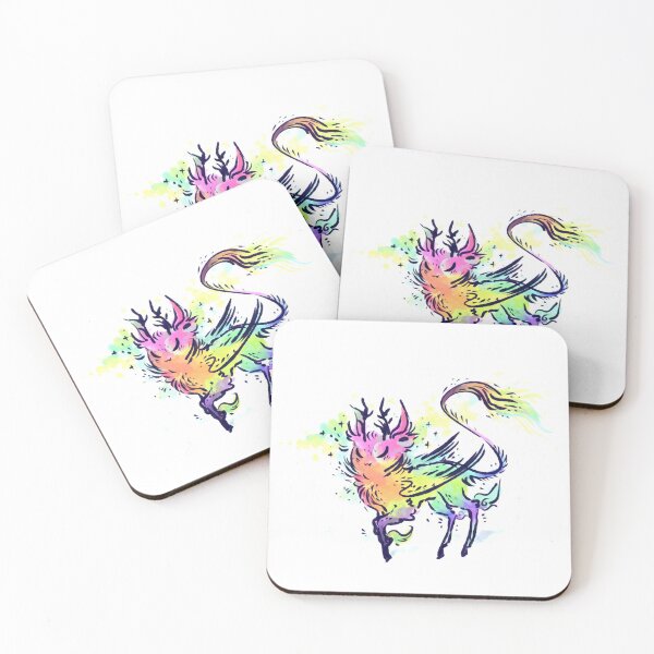 Item preview, rainbow winged kirin creature designed and sold by snowysaur.