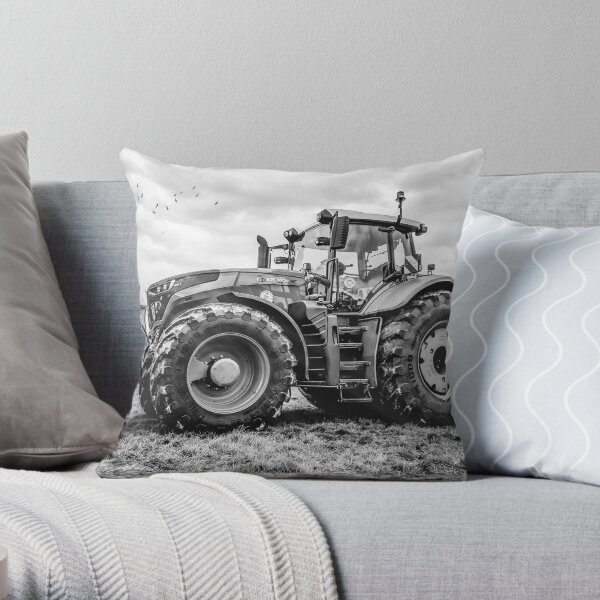 Fendt 1050 Vario - Schwarz und Weiß Dekokissen