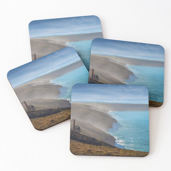 Item preview, Morning mist over St Agnes designed and sold by eddiej.