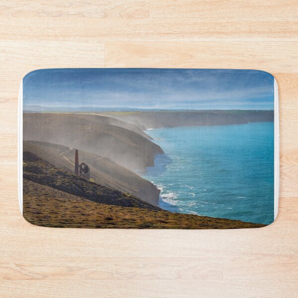 Item preview, Morning mist over St Agnes designed and sold by eddiej.