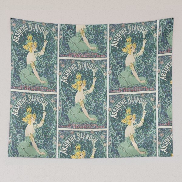Item preview, Vintage Glitter Absinthe Poster  designed and sold by laurendoodles5.
