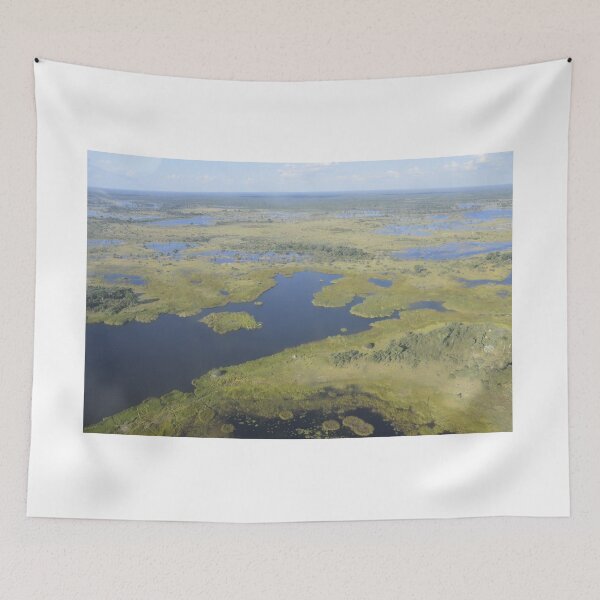 Item preview, OKAVANGO SEEN FROM THE SKY designed and sold by JIM-AND-ME.