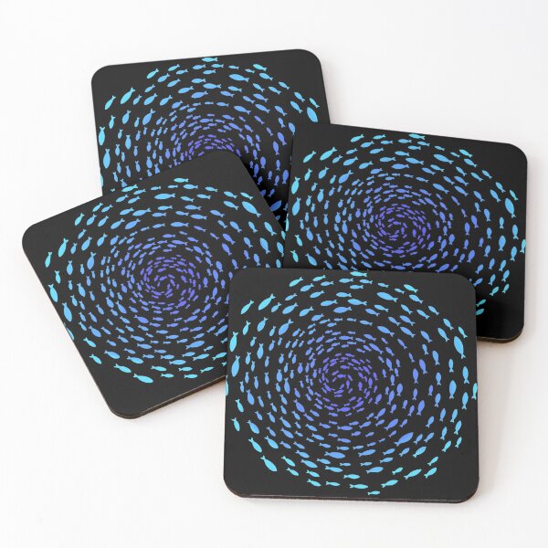 Item preview, Fish school in spiral designed and sold by SibMa.