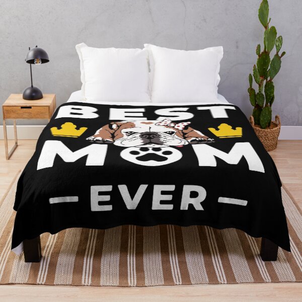 Item preview, Best Bulldog Mom Ever designed and sold by mikels.