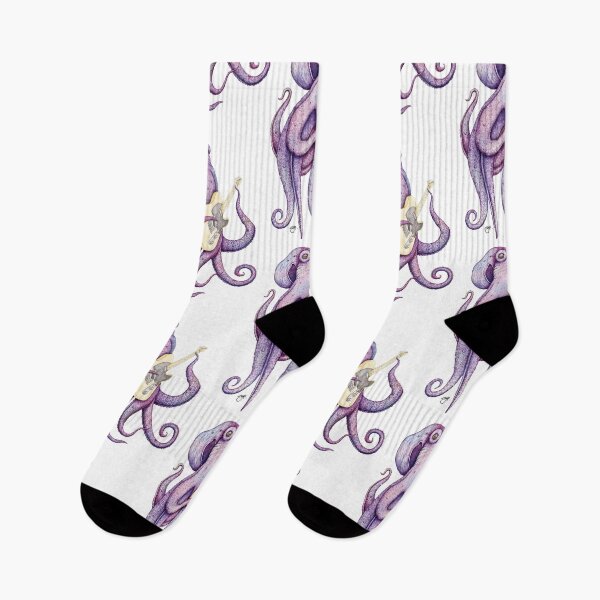 Item preview, POLAH - the axe wielding Octopus designed and sold by ShorelineSally.
