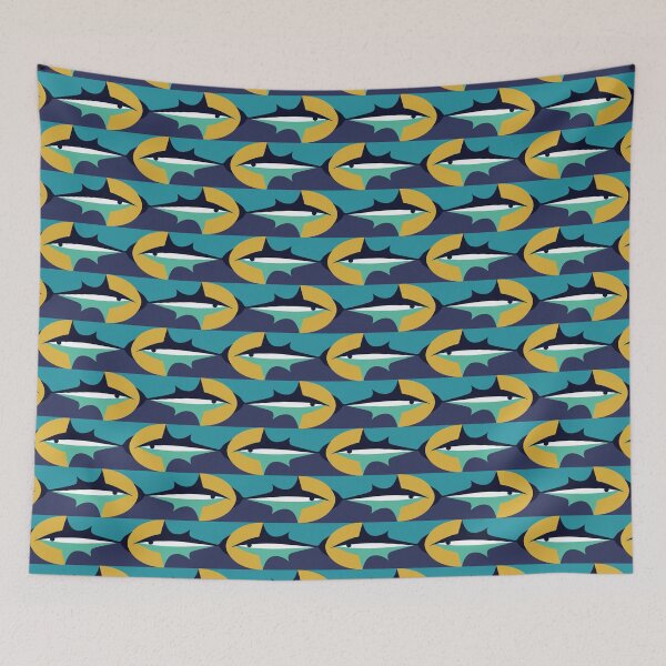 Item preview, Blue Tuna in Ocean designed and sold by lanolga.