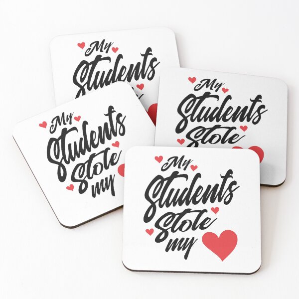 Item preview, My Students Stole My Heart Teacher Valentines Day Gift designed and sold by cidolopez.