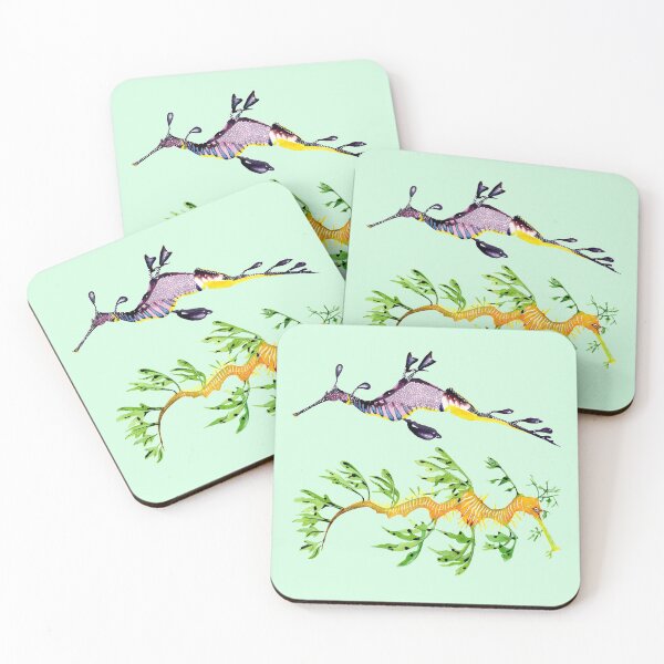 Item preview, LEAFY SEADRAGON & COMMON SEADRAGON designed and sold by BEATRIZ ABAITUA.