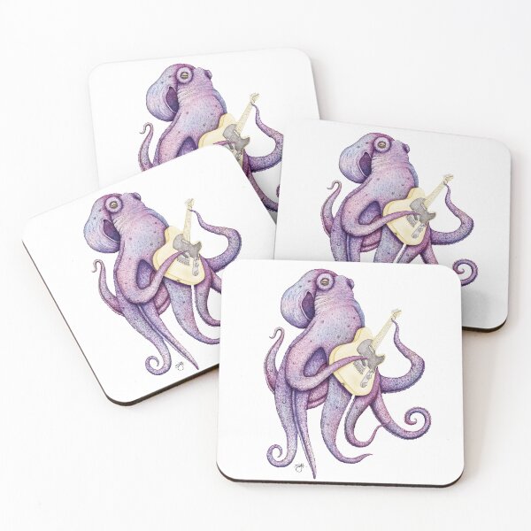 Item preview, POLAH - the axe wielding Octopus designed and sold by ShorelineSally.