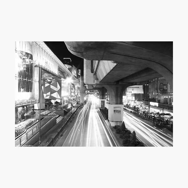 Bangkok: Among Discovery - Night in Bangkok Photographic Print