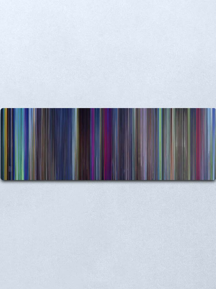 Alternate view of Moviebarcode: The Last Unicorn (1982) Metal Print