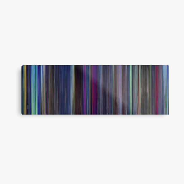Moviebarcode: The Last Unicorn (1982) Metal Print