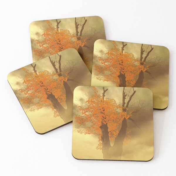Item preview, Last Yellow Leaves On Dark Branches designed and sold by miraminerva09.