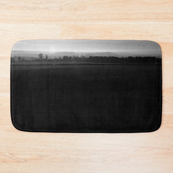 Item preview, Black & White Monochrome Landscape Panorama with Birds designed and sold by KALEIDOSCOPE UK.