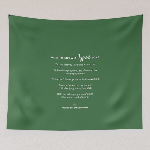 Item preview, How to Show a Type 3 Love designed and sold by EnneagramCoach.